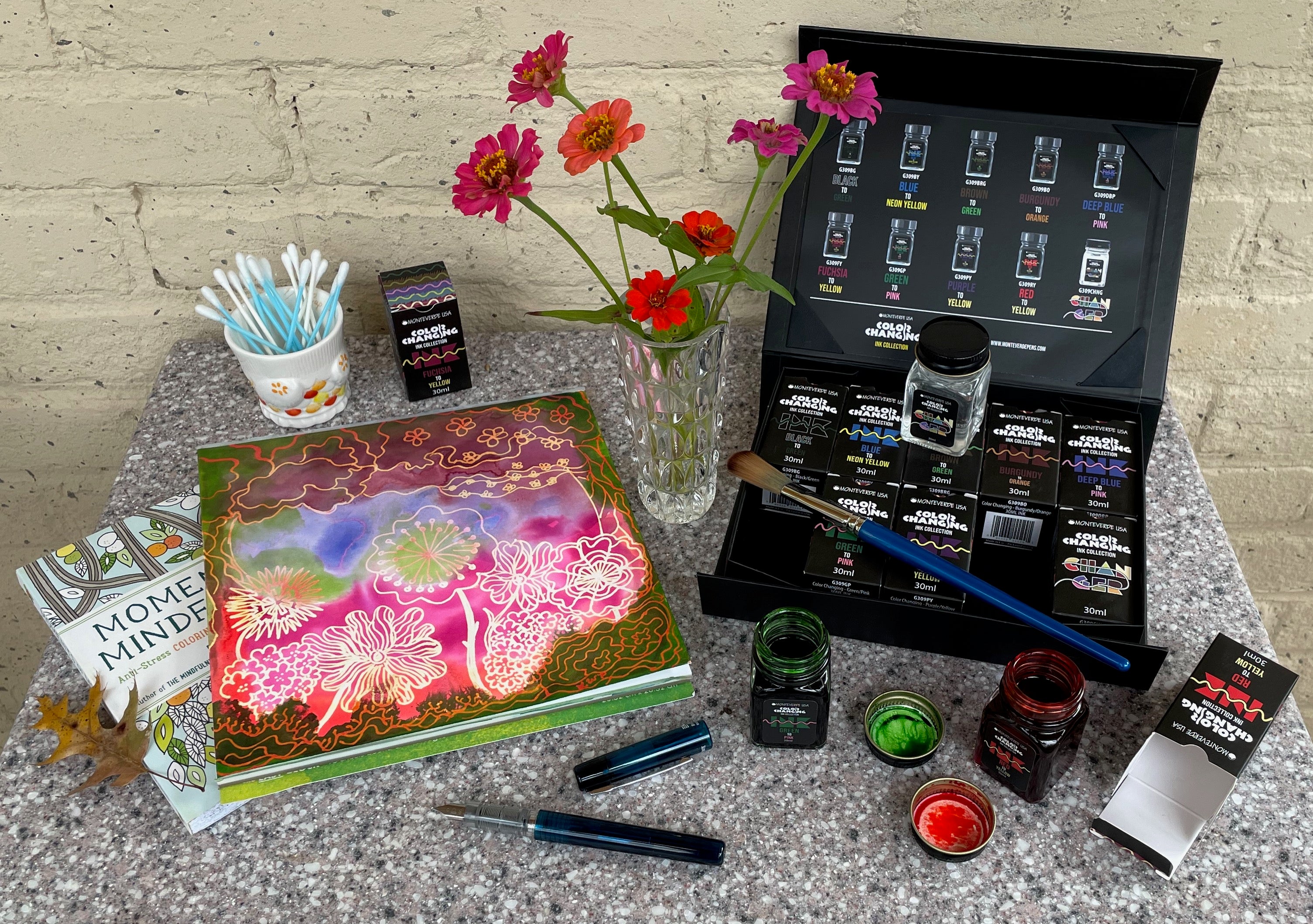 Ink Review: Monteverde Color Changing Ink Set - The Well-Appointed Desk