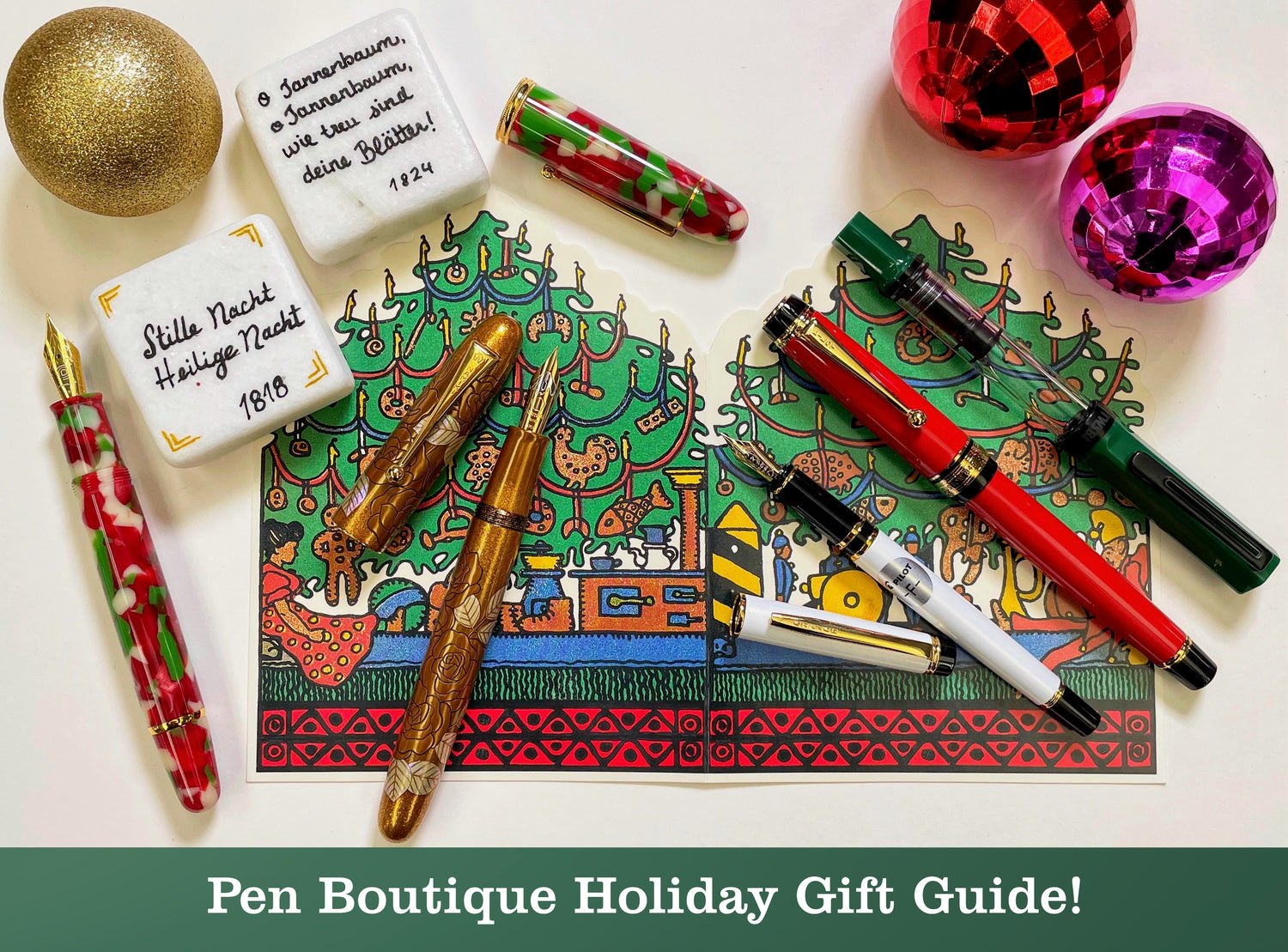 Getting into the Holiday Spirit at Pen Boutique