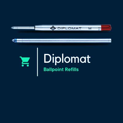 Diplomat Ballpoint Refills - Pen Boutique Ltd