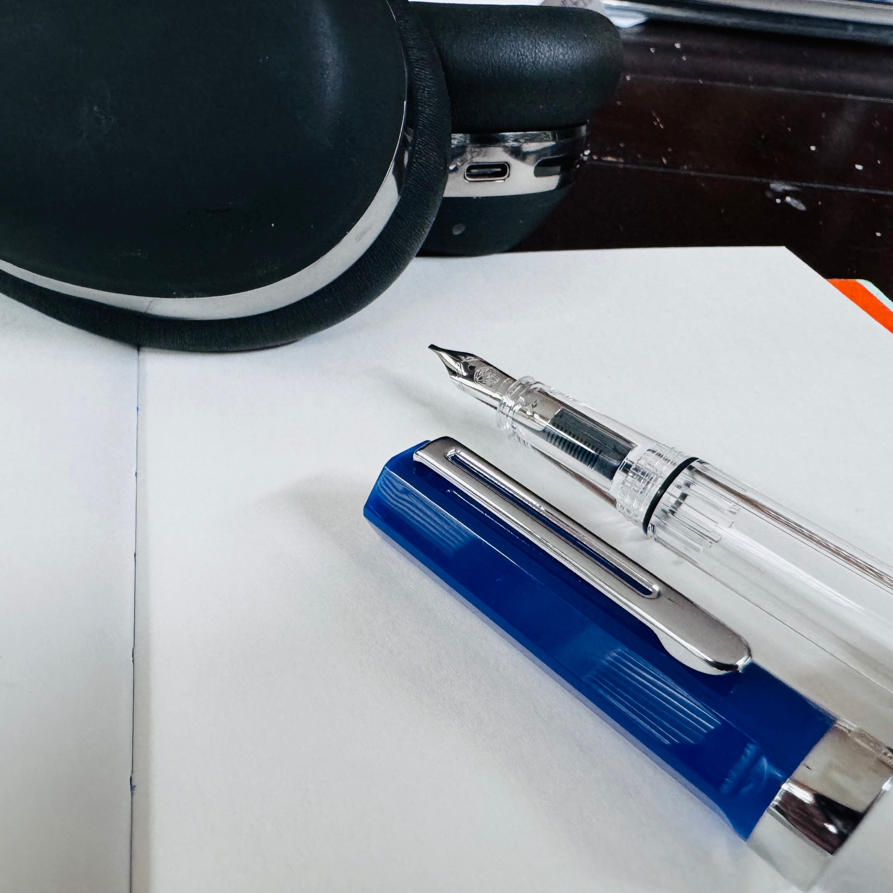 TWSBI Eco Fountain Pen - Dark Sapphire - Chrome Trim TWSBI