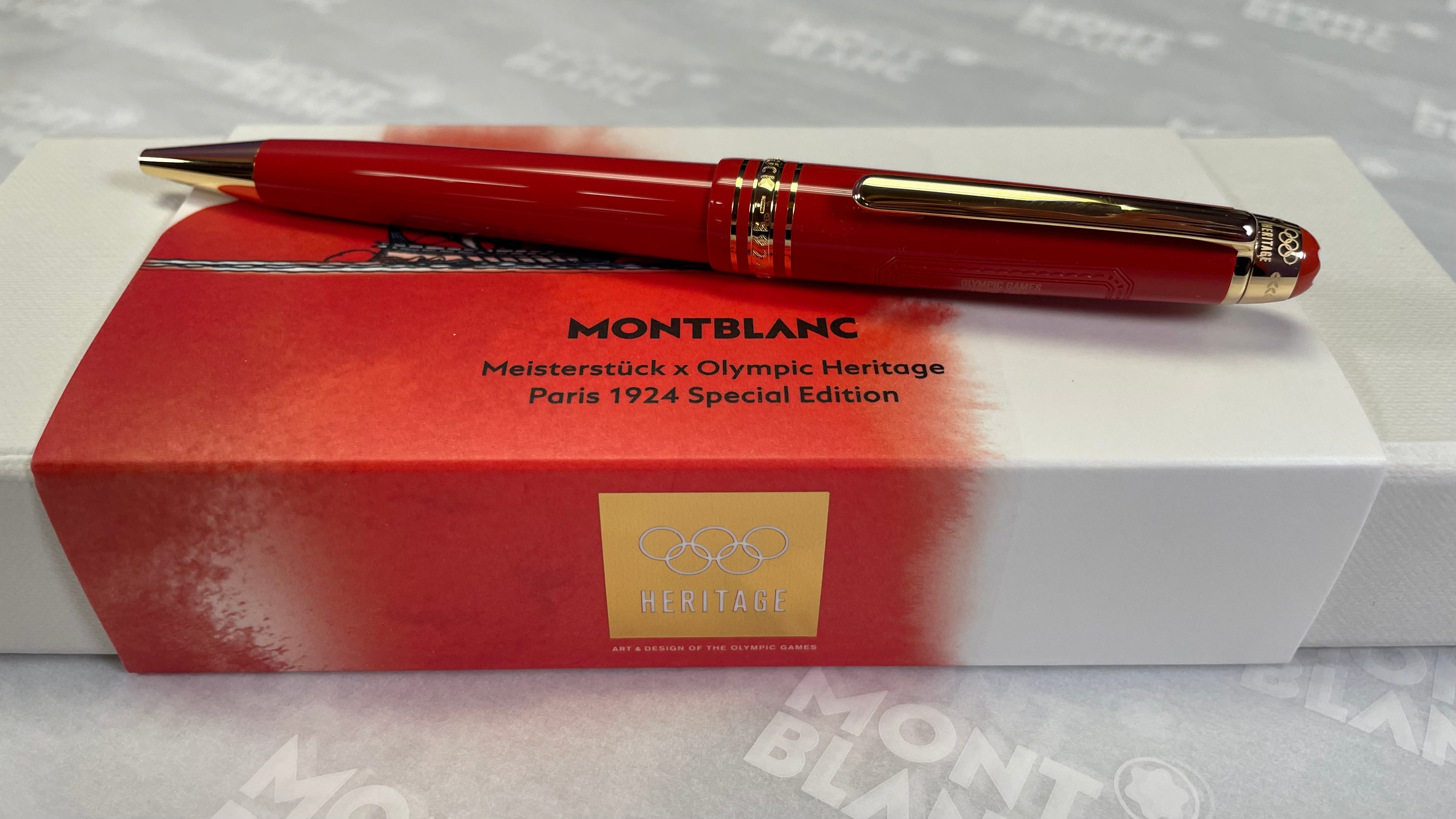 Montblanc Meisterstuck Ballpoint Pen - MS Olympics Paris-Pen Boutique Ltd