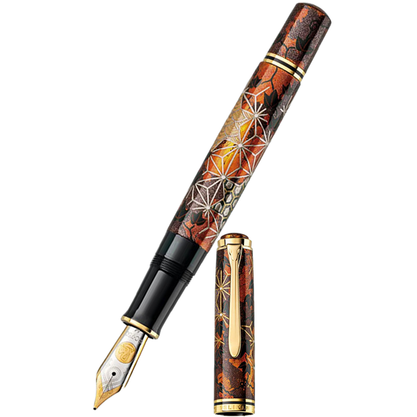 Pelikan Maki-e Fountain Pen - Limited Edition - Ivy and Komon-Pen Boutique Ltd