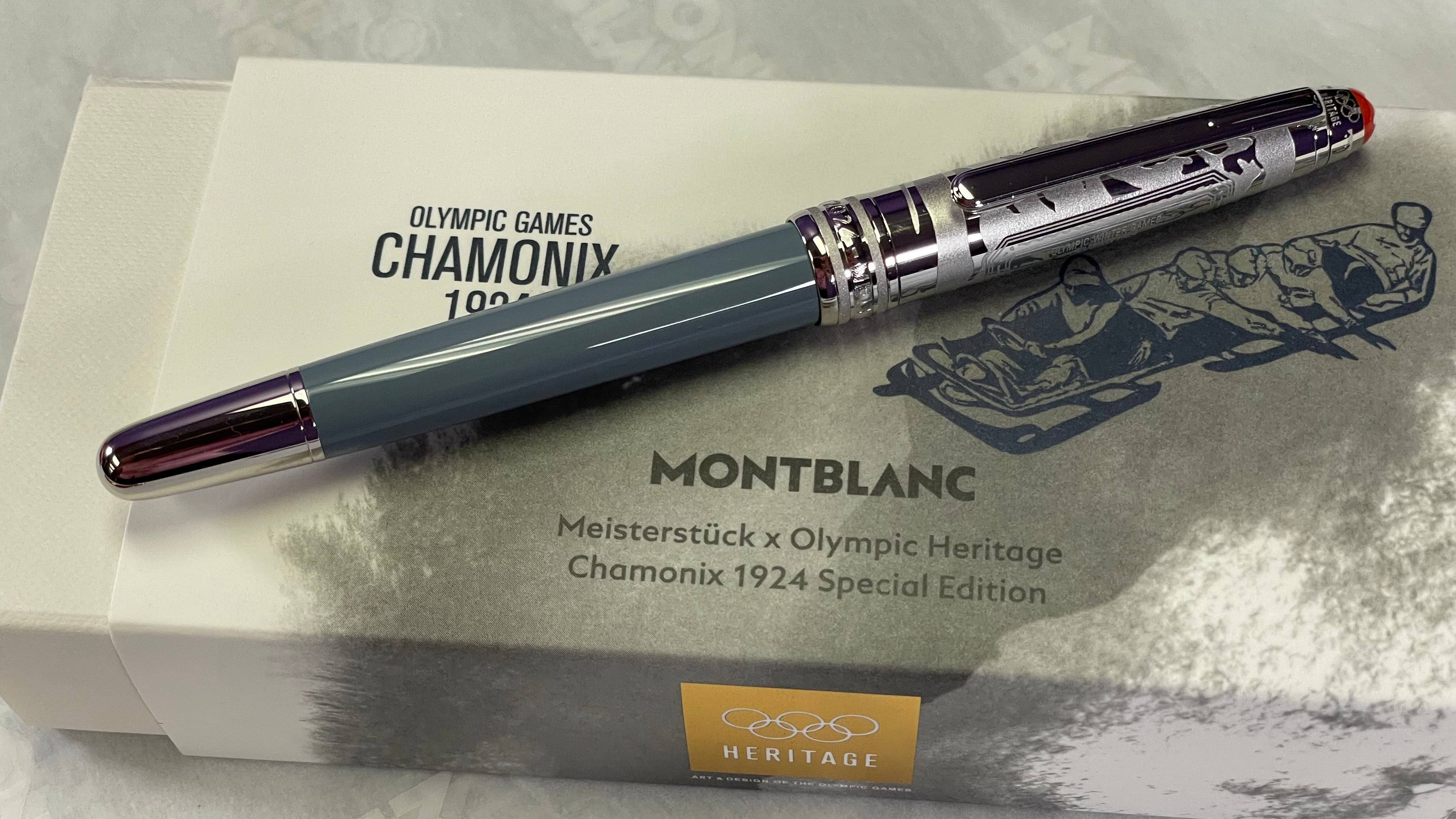 Montblanc Meisterstuck Rollerball Pen - 163 Olympics Chamonix - Doue-Pen Boutique Ltd