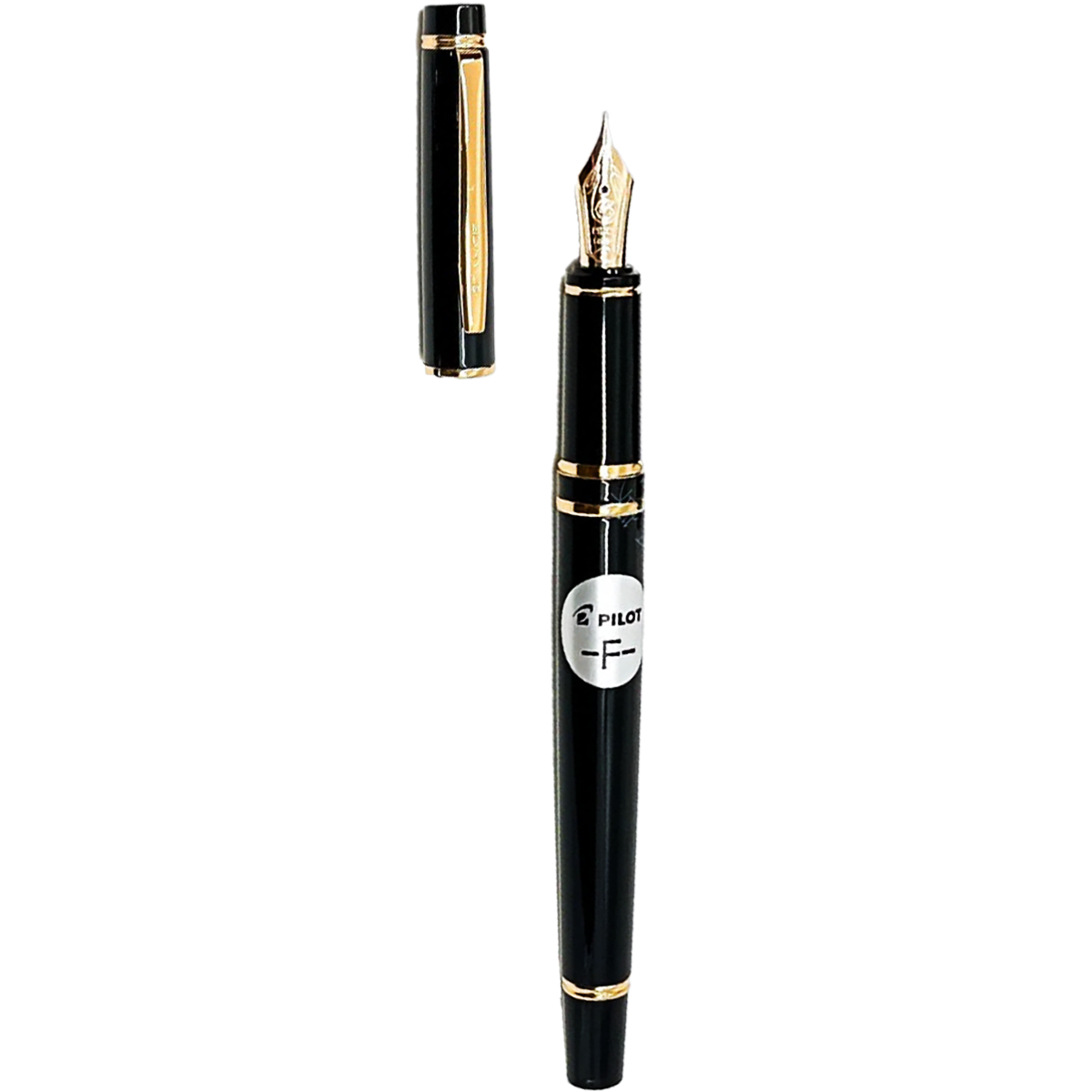 Pilot Grance Fountain Pen - Black - 14K-Pen Boutique Ltd