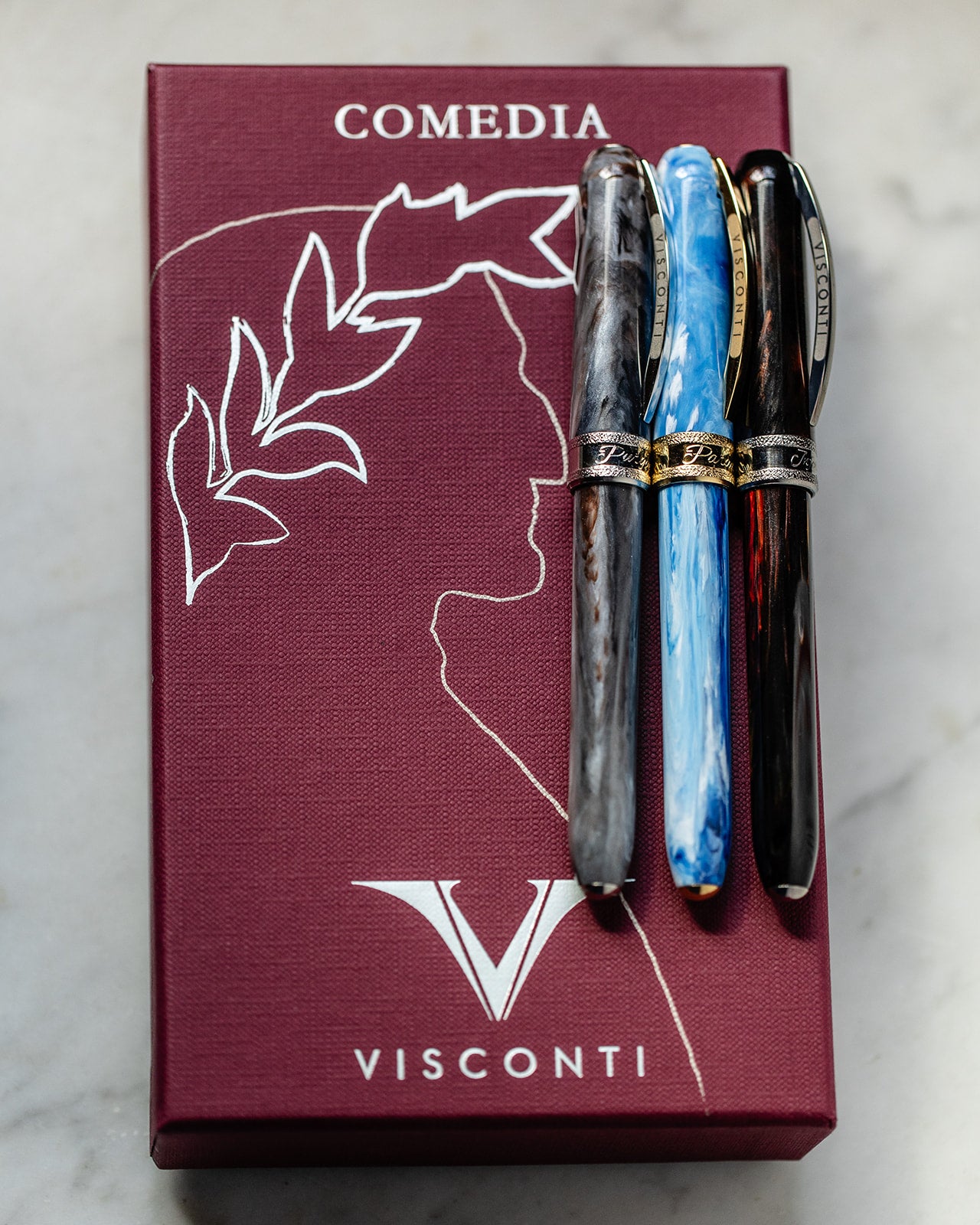 Visconti Comedia Fountain Pen - Inferno-Pen Boutique Ltd