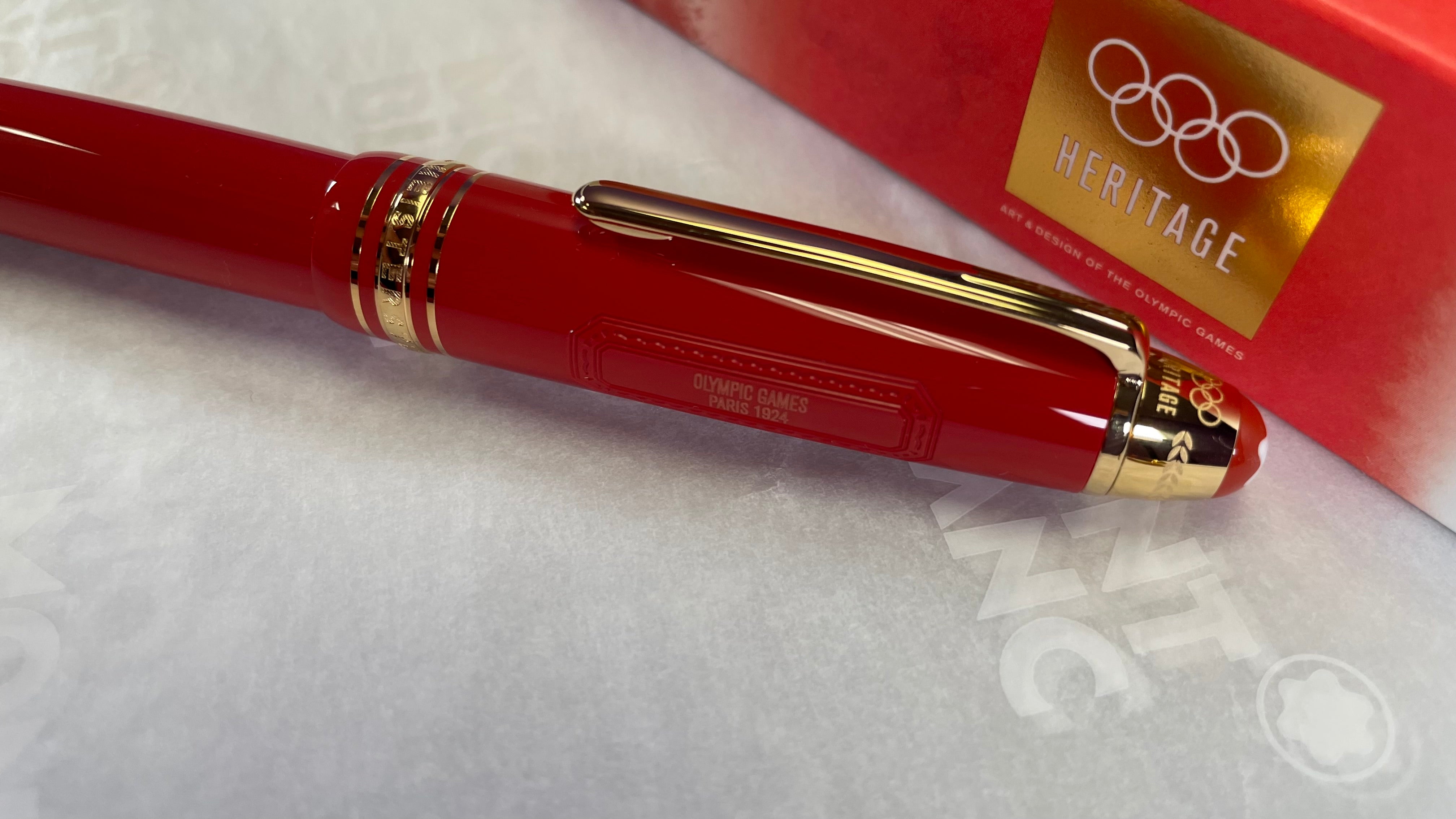 Montblanc Meisterstuck Rollerball Pen - 162 Olympics Paris-Pen Boutique Ltd