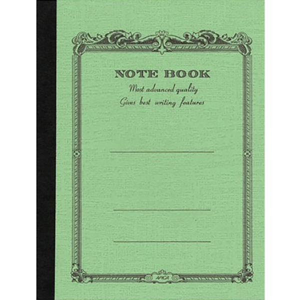 Apica Notebook - Green - White Sheets - Line - A6-Pen Boutique Ltd