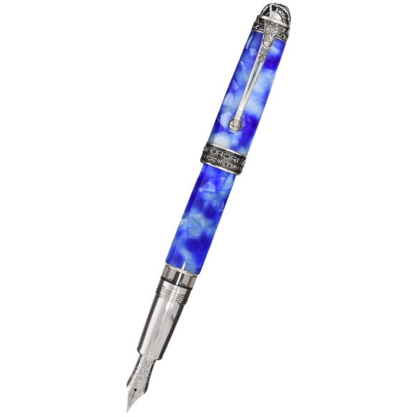 Aurora Ancient Maps Fountain Pen - Tolomeo - 18K Gold Nib (Limited Edition)-Pen Boutique Ltd