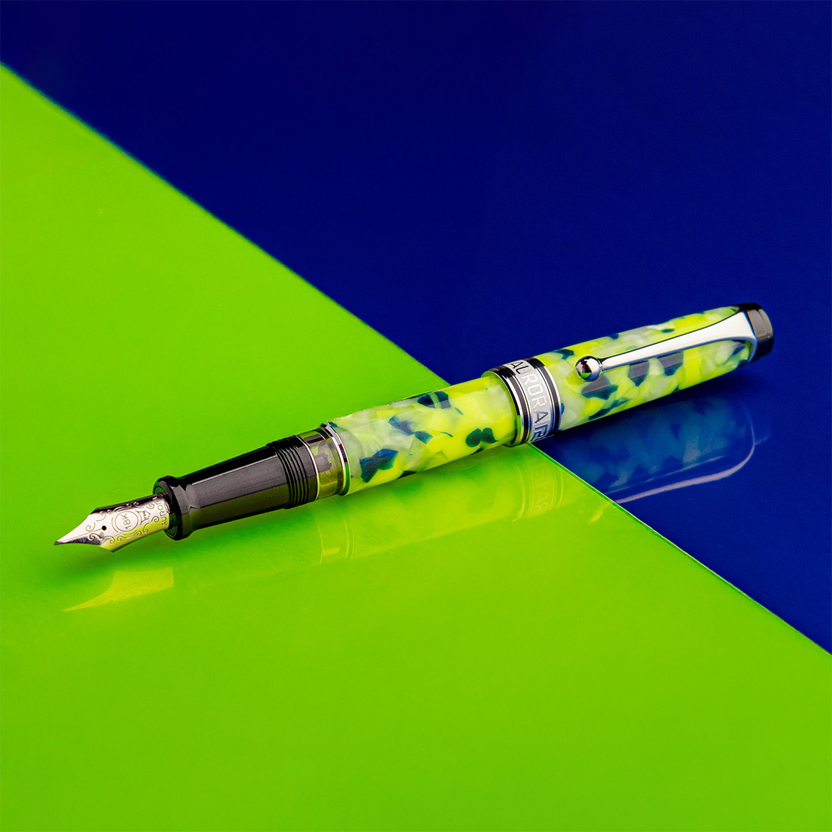 Aurora Optima 365 Fountain Pen - Fluo 2025 (Limited Edition)-Pen Boutique Ltd