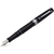 Aurora Optima Fountain Pen - Black - Chrome Trim-Pen Boutique Ltd