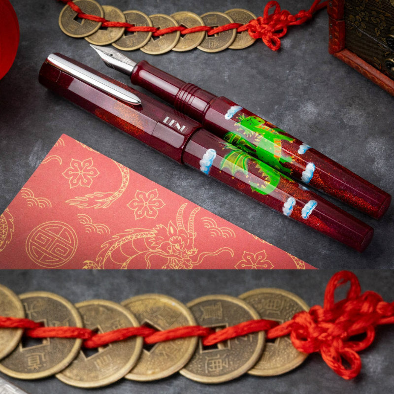 Benu Euphoria Fountain Pen - Draco Dragon (Limited Edition)-Pen Boutique Ltd