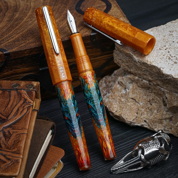 Benu Euphoria Fountain Pen - Dubhánach Dragon (Limited Edition)-Pen Boutique Ltd