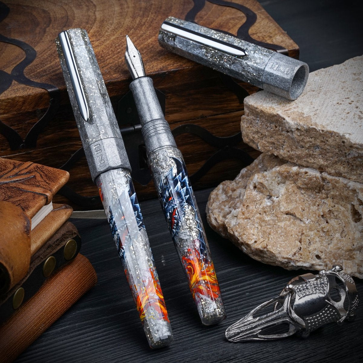 Benu Euphoria Fountain Pen - Glasóg Dragon (Limited Edition)-Pen Boutique Ltd