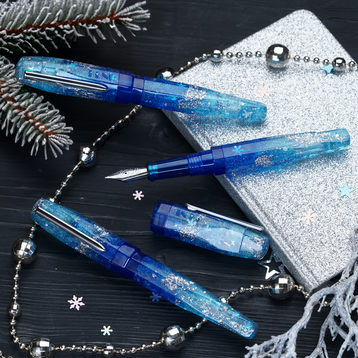 Benu Limited Edition Fountain Pen - Christmas AstroGem-Pen Boutique Ltd