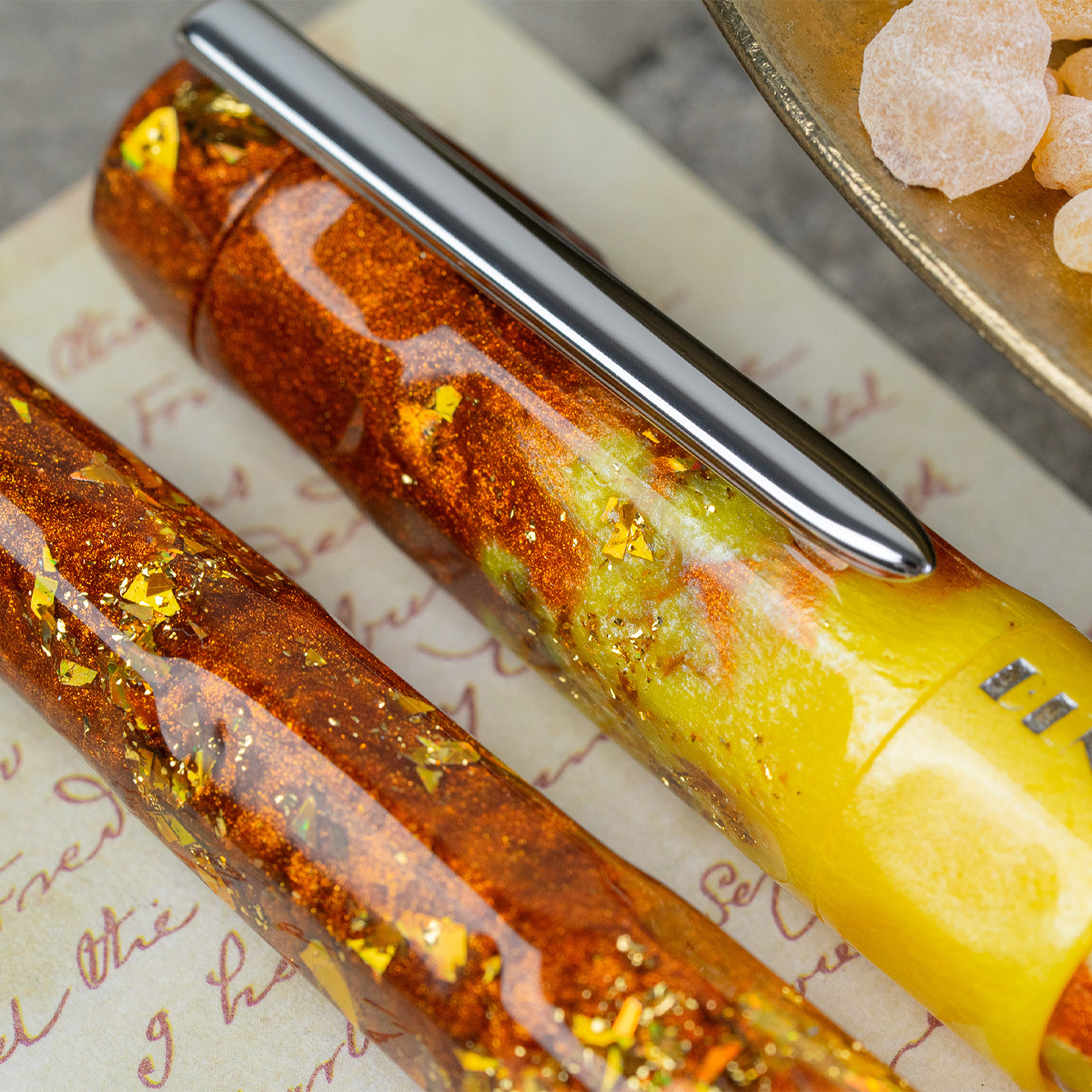 Benu Talisman Fountain Pen - Frankincense Benu