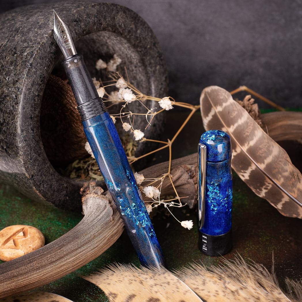 Benu Talisman Fountain - Hawk's Eye - Pen Boutique Ltd