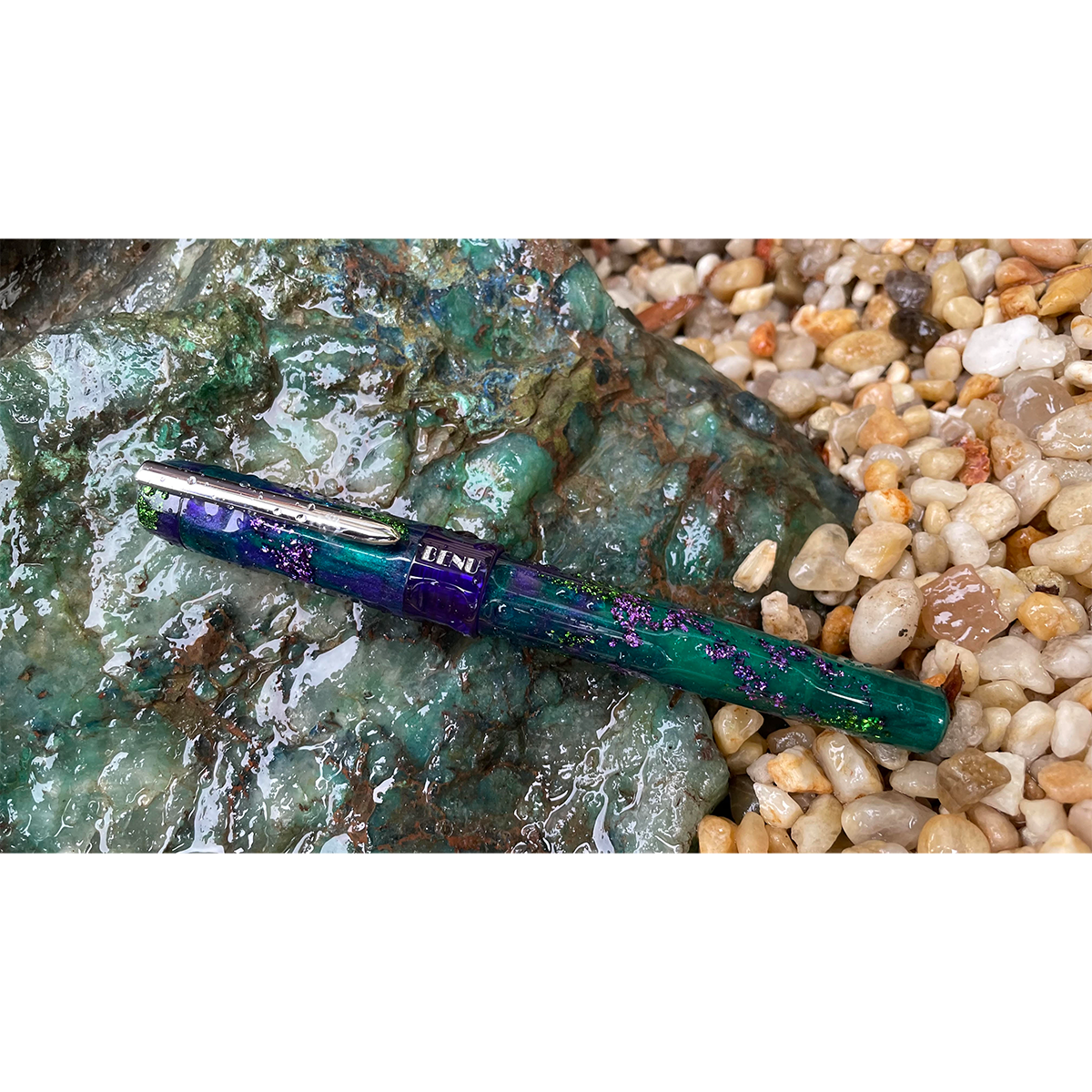 Benu Talisman Fountain Pen - Firefly Stone - Exclusive-Pen Boutique Ltd