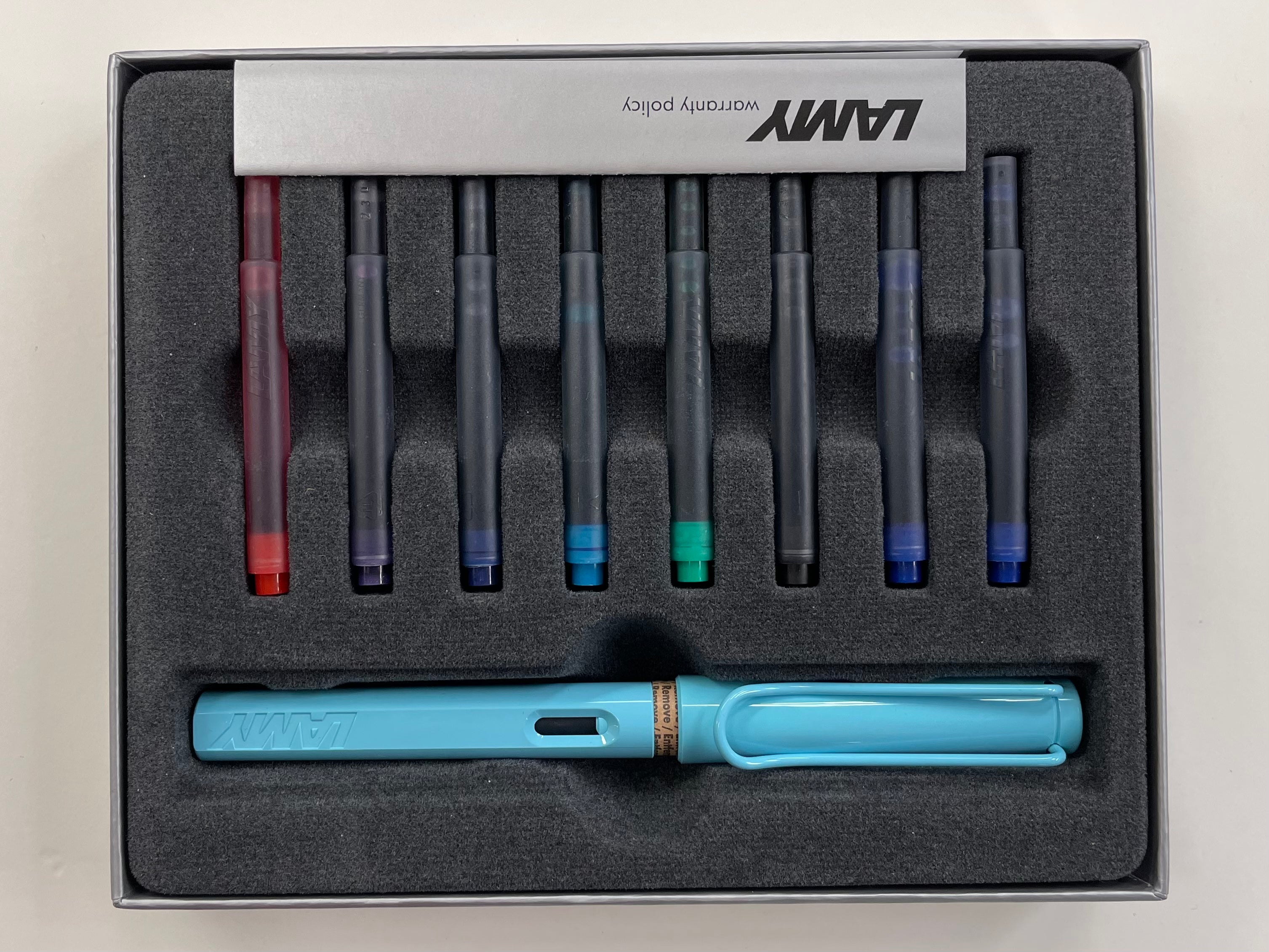 LAMY safari fountain pen - aquasky (special edition)