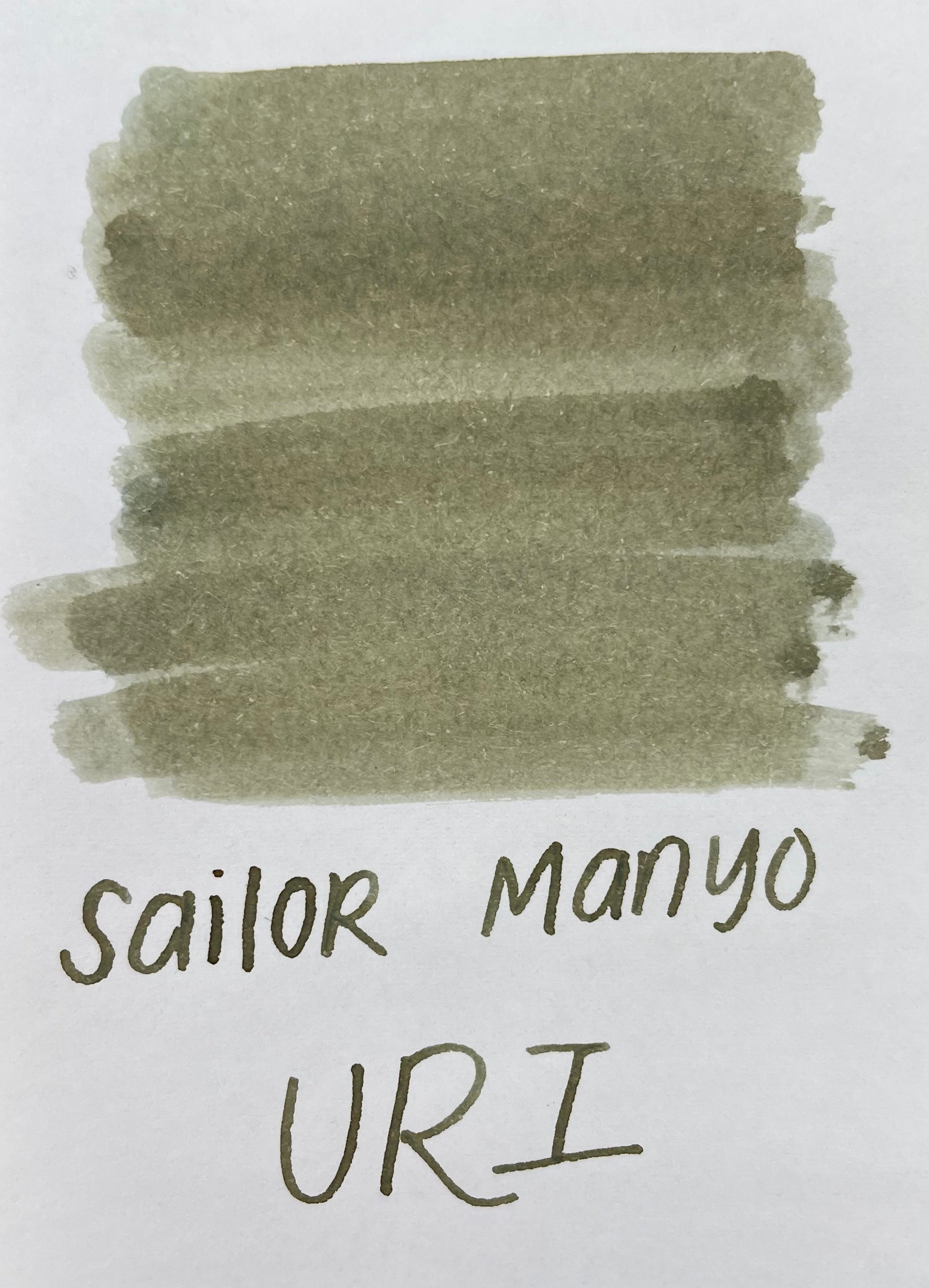 Sailor Manyo Ink Bottle - Uri (Melon - Cucumber) - 50ml (Limited Edition)-Pen Boutique Ltd