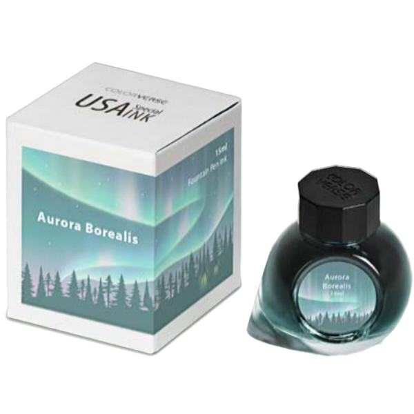 Colorverse USA Special Ink Bottle - Aurora Borealis (Alaska) - 15 ml-Pen Boutique Ltd