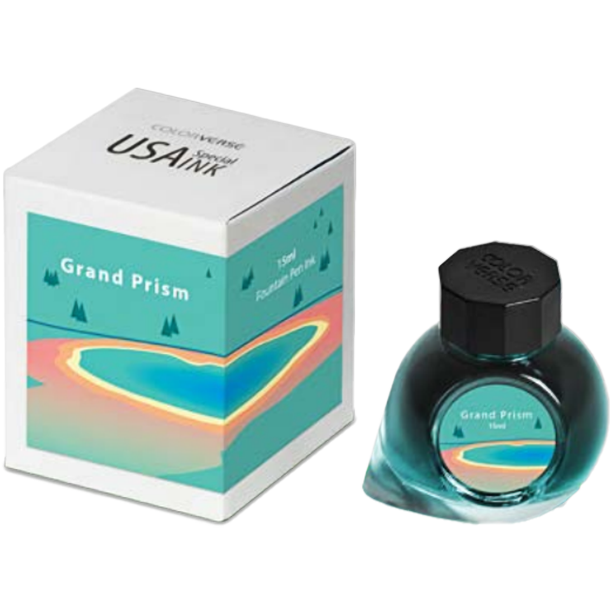 Colorverse USA Special Ink Bottle - Grand Prism (Wyoming) - 15 ml-Pen Boutique Ltd