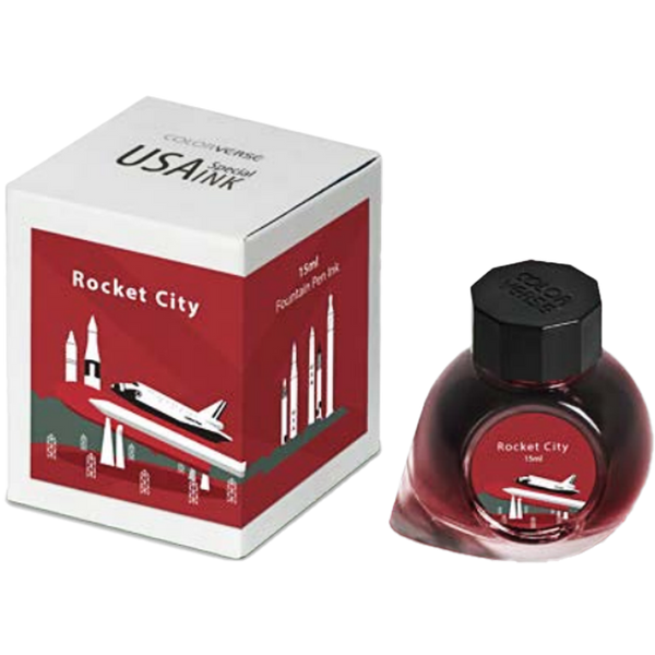 Colorverse USA Special Ink Bottle - Rocket City (Alabama) - 15 ml-Pen Boutique Ltd