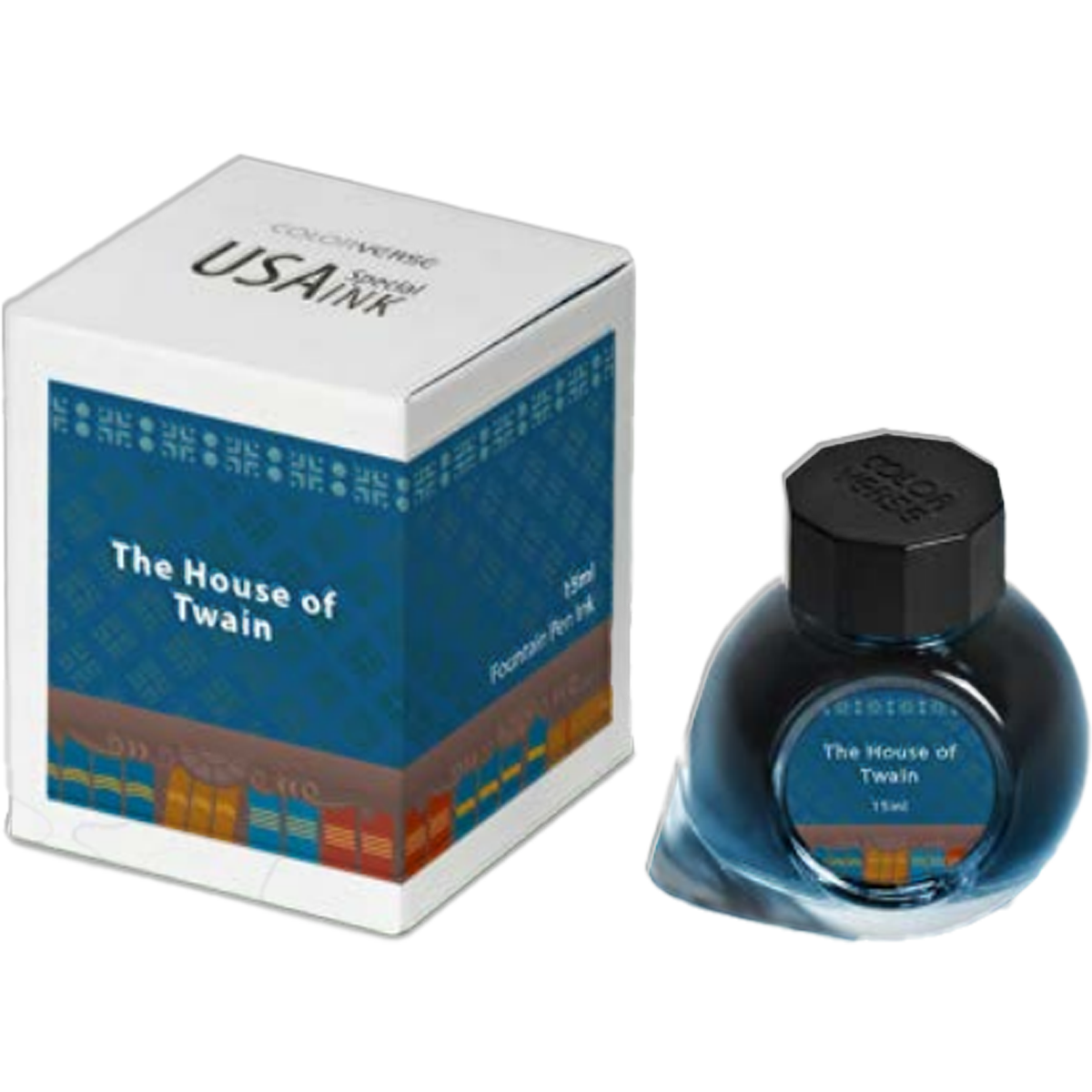 Colorverse USA Special Ink Bottle - The House of Twain (Connecticut) - 15 ml-Pen Boutique Ltd