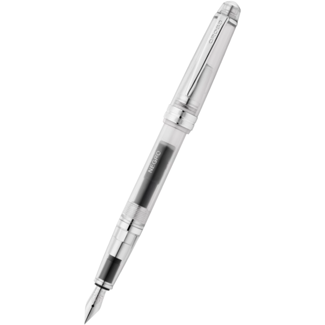 Cross Bailey Light Fountain Pen - Translucent Clear-Pen Boutique Ltd