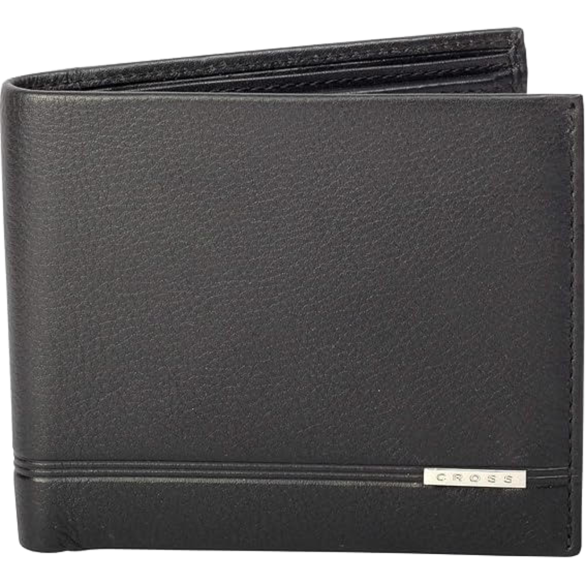 Cross Bi-fold Coin Wallet - Black-Pen Boutique Ltd