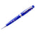 Cross Century II Ballpoint Pen - Cherry Blossom - Glossy Blue Resin - Chrome Trim-Pen Boutique Ltd