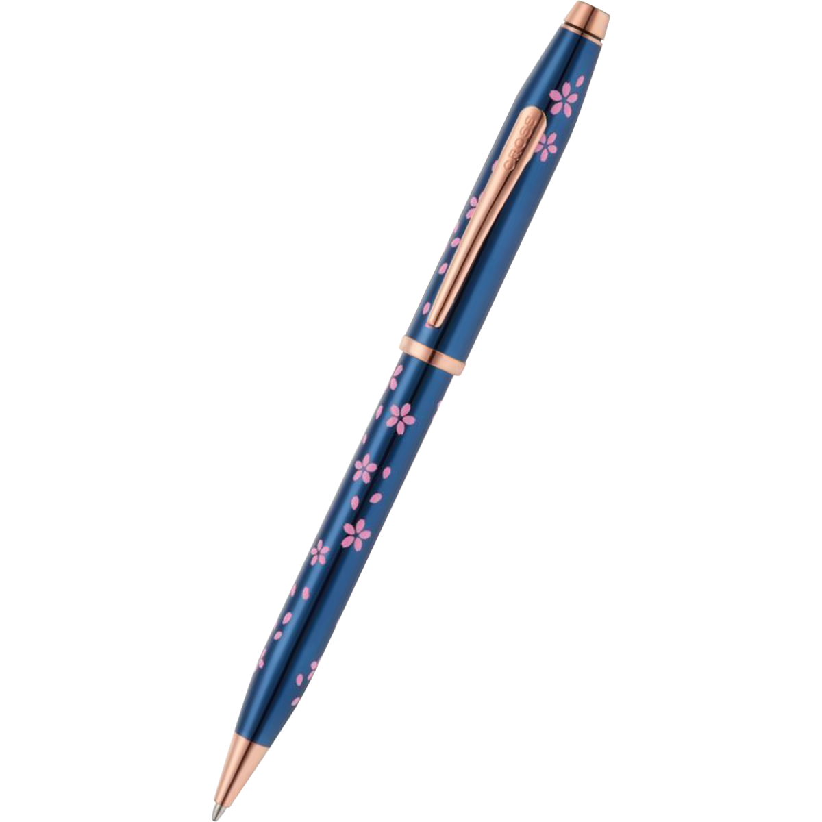 Cross Century II Ballpoint Pen - Cherry Blossom Metallic Blue-Pen Boutique Ltd