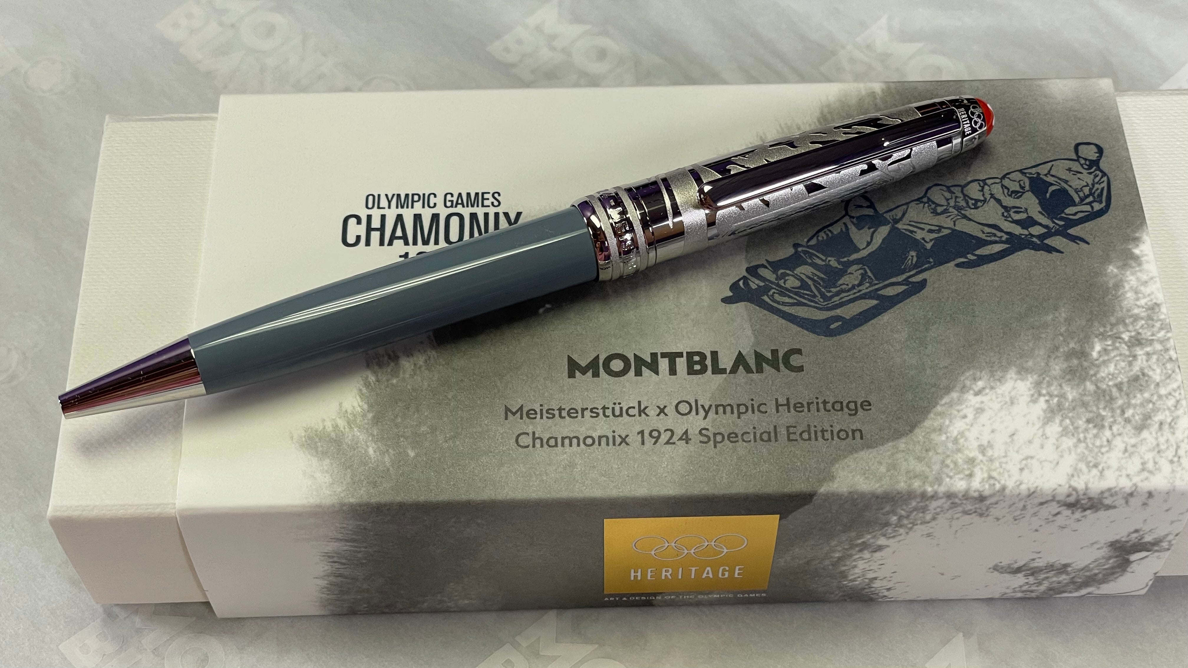 Montblanc Meisterstuck Ballpoint Pen - 164 Olympics Chamonix - Doue-Pen Boutique Ltd