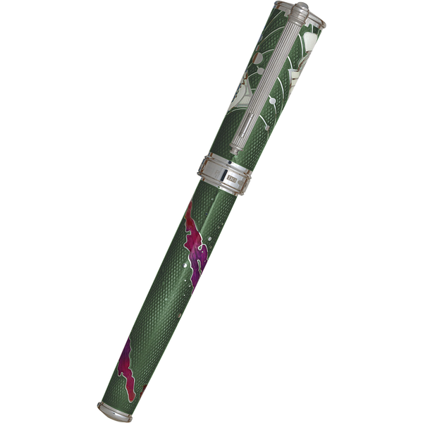 David Oscarson Edwin Hubble Rollerball Pen - Galactic Green-Pen Boutique Ltd