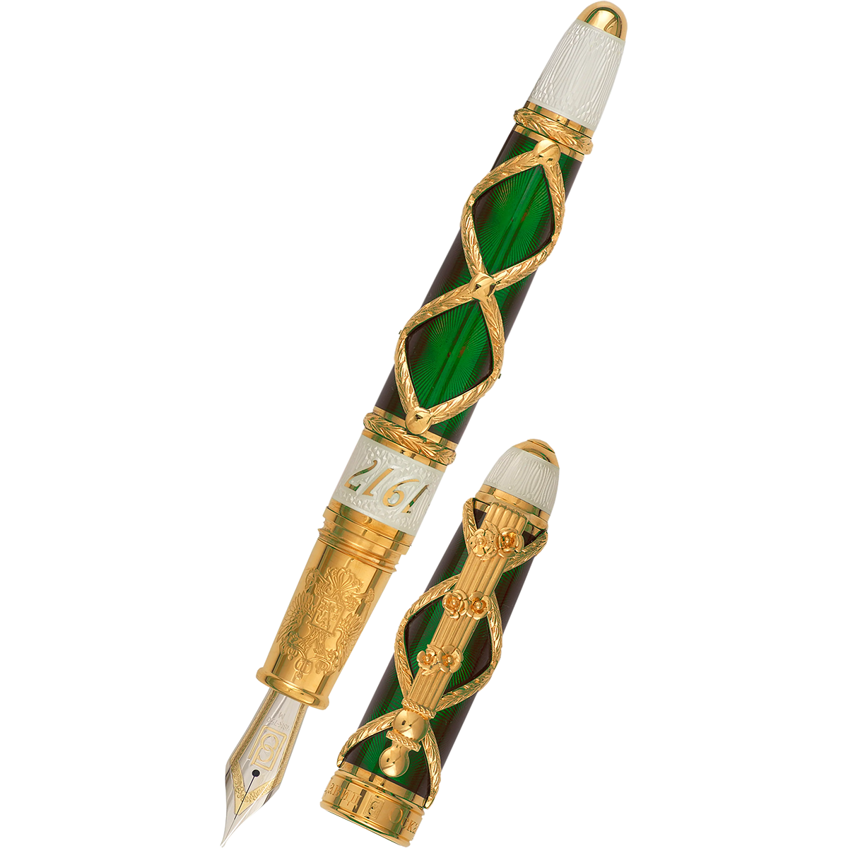 David Oscarson Russian Imperial Emerald Limited Edition Fountain Pen-Pen Boutique Ltd