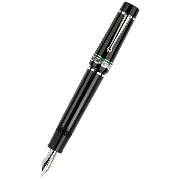 Delta Fountain Pen - Magnifica DV - Green - 14K (Oversize)-Pen Boutique Ltd