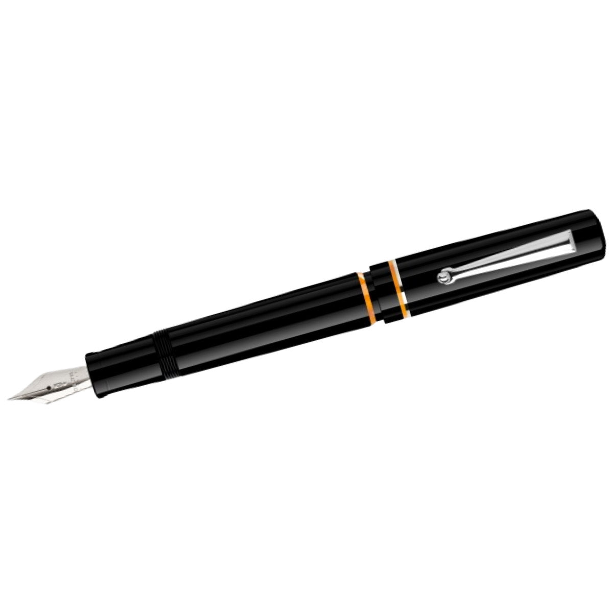 Delta Spaccanapoli Fountain Pen - D' Angio' (Black)-Pen Boutique Ltd