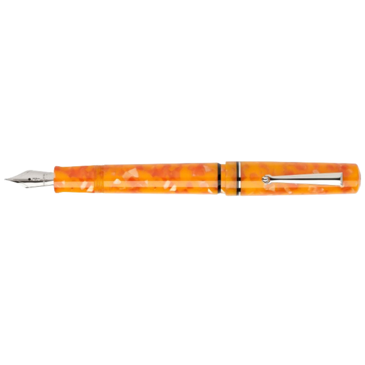 Delta Spaccanapoli Fountain Pen - Doria (Orange)-Pen Boutique Ltd