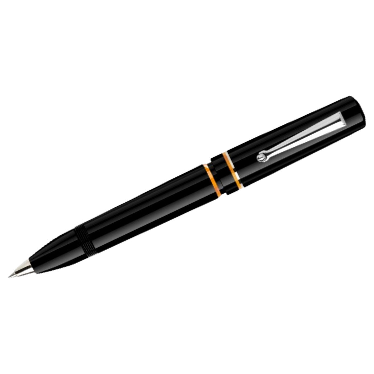 Delta Spaccanapoli Rollerball Pen - D' Angio' (Black)-Pen Boutique Ltd