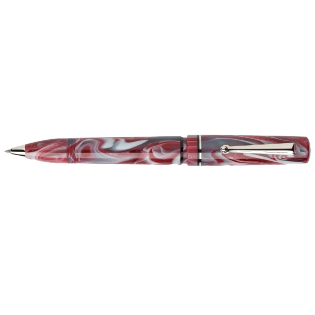 Delta Spaccanapoli Rollerball Pen - Ruffo (Pink Swirl)-Pen Boutique Ltd