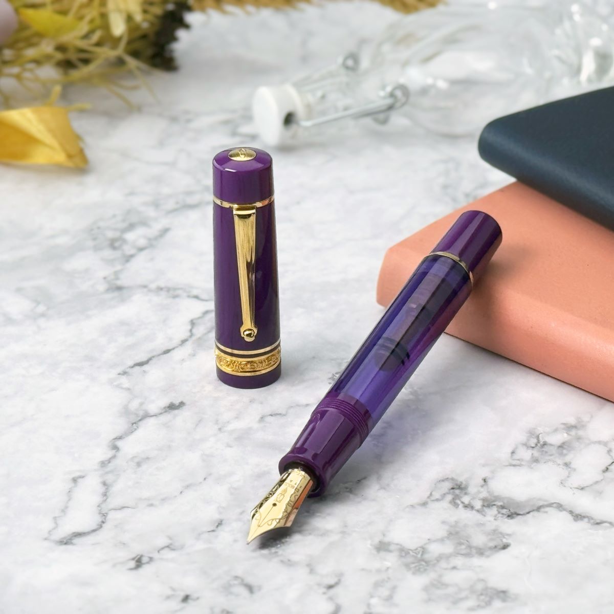 Delta Limited Edition Fountain Pen - Majestic (Mid-Size-Plus)-Pen Boutique Ltd