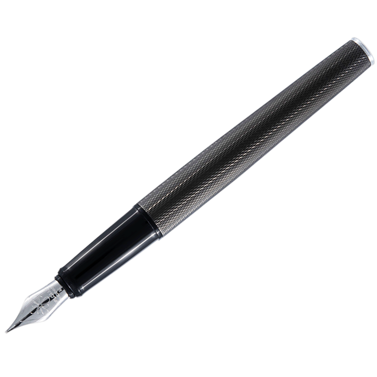 Diplomat Esteem Fountain Pen - Black Barley-Pen Boutique Ltd