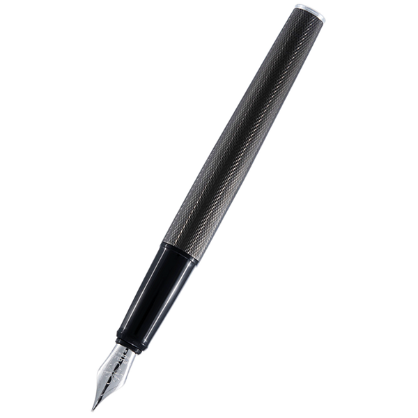 Diplomat Esteem Fountain Pen - Black Barley-Pen Boutique Ltd