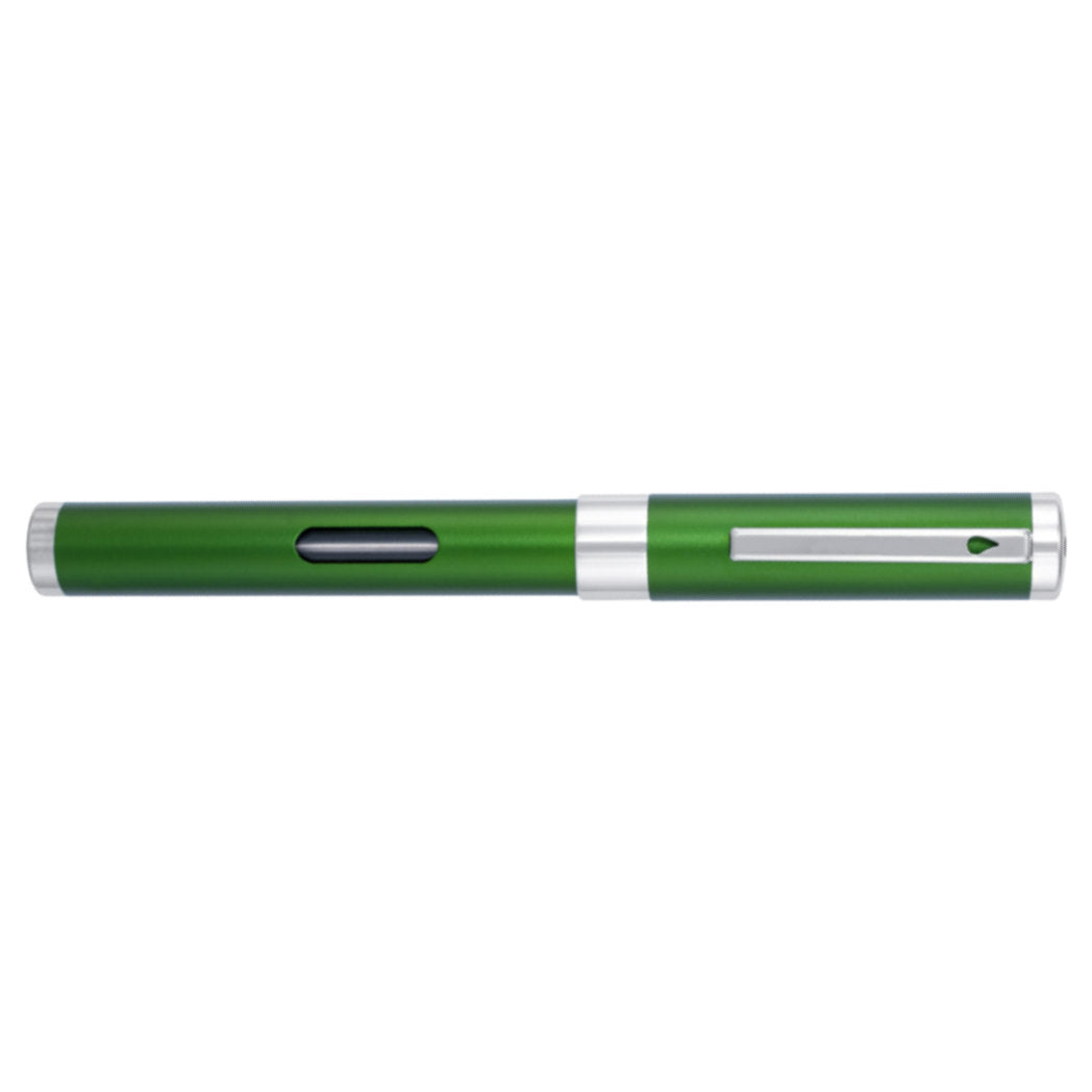 Diplomat Nexus Fountain Pen - Green - Chrome Trim-Pen Boutique Ltd