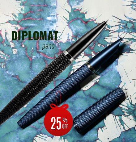 Diplomat pens -25% off