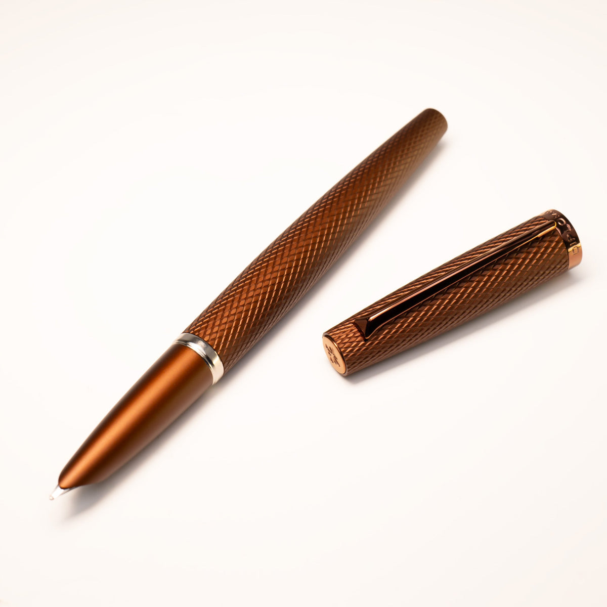 Diplomat Viper Fountain Pen - Brown-Pen Boutique Ltd