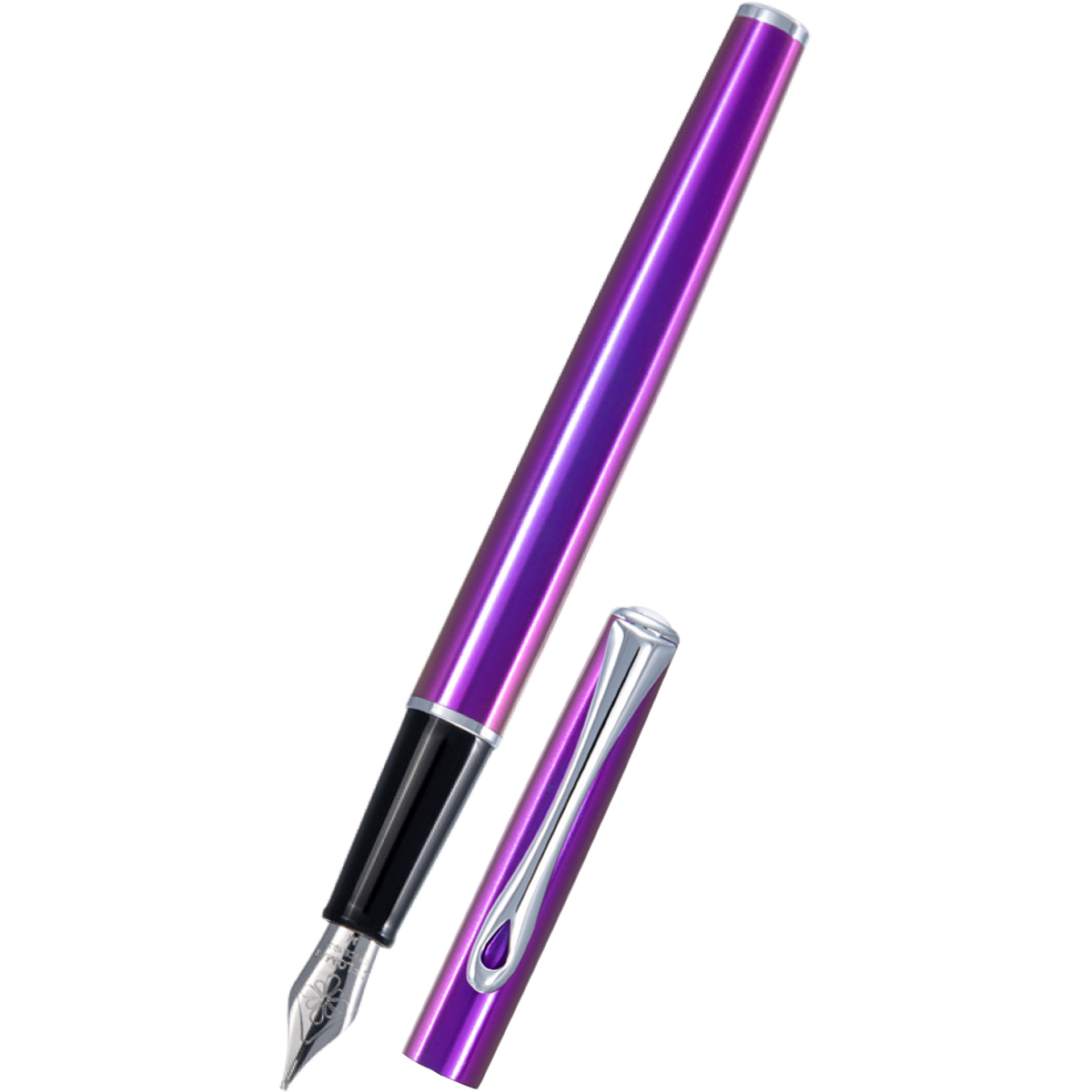 Diplomat Traveller Fountain Pen - Funky Fuchsia-Pen Boutique Ltd