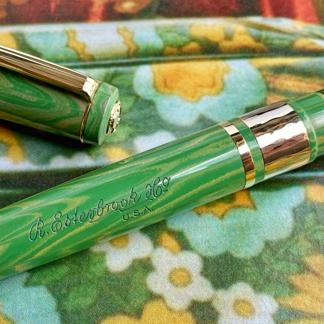 Esterbrook Model J Fountain Pen - Ebonite - Lotus Green-Pen Boutique Ltd