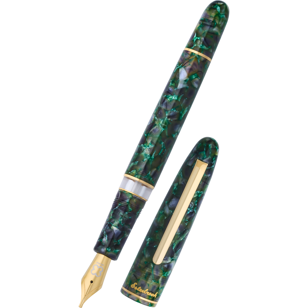 Esterbrook Estie Piston Filler Fountain Pen - Jurassic - Gold Trim-Pen Boutique Ltd