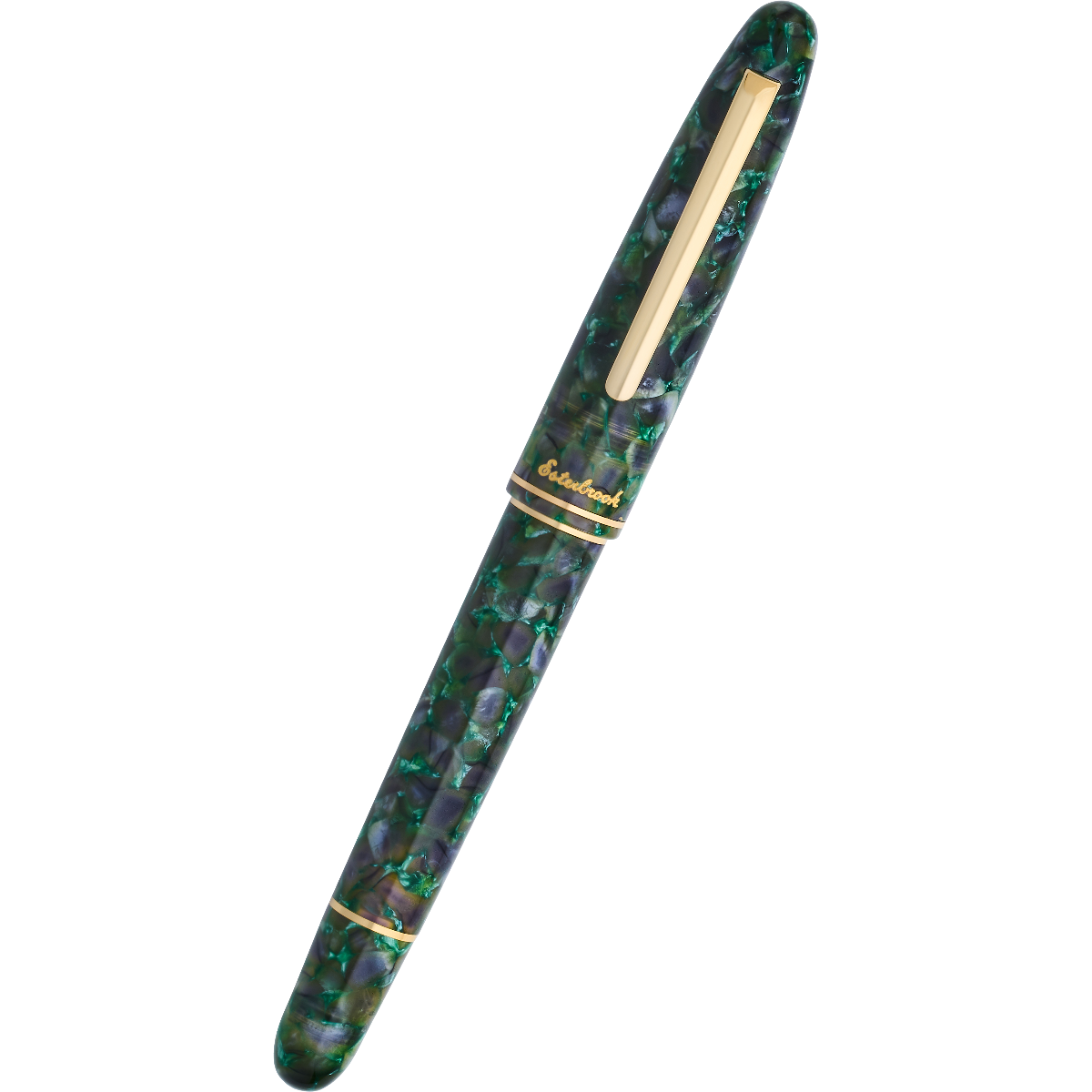 Esterbrook Estie Piston Filler Fountain Pen - Jurassic - Gold Trim-Pen Boutique Ltd