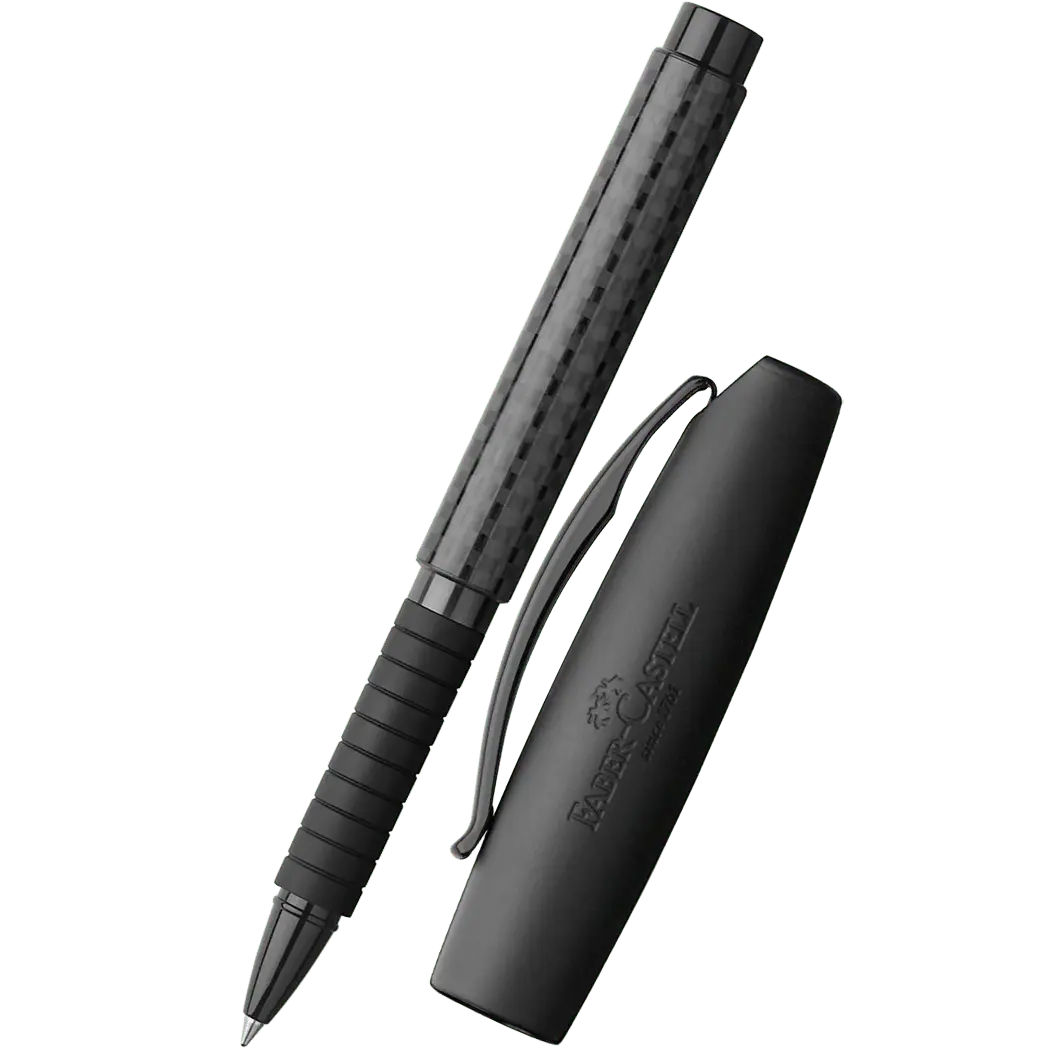 Faber-Castell Essentio Rollerball Pen - Black Carbon-Pen Boutique Ltd